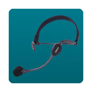 Show products in category Head & Lapel Worn Picture for category Head & Lapel Worn