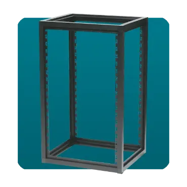 Show products in category Open Frame 19" Racks Picture for category Open Frame 19" Racks