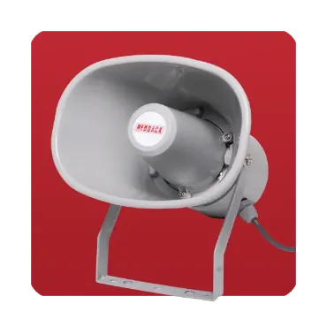 Show products in category 100V Line Horn Speakers Picture for category 100V Line Horn Speakers