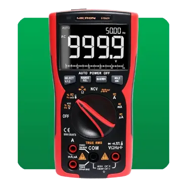 Show products in category Multimeters Picture for category Multimeters