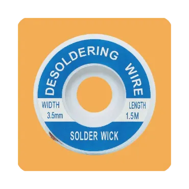 Show products in category Desoldering Braid Picture for category Desoldering Braid